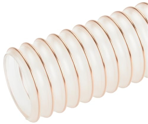 Fittingstore PU Spiralschlauch Ø 70 mm Meterware DIN 4102 B1 – mittelschwerer Saug- und Druckschlauch als Absaug- und Förderschlauch aus PU für Industrie & Handwerk (70 mm (Innendurchmesser))