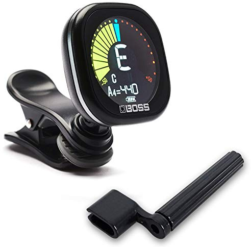 Boss TU-05 Clip On Tuner uppladdningsbar stämapparat keeptrumma strängtur