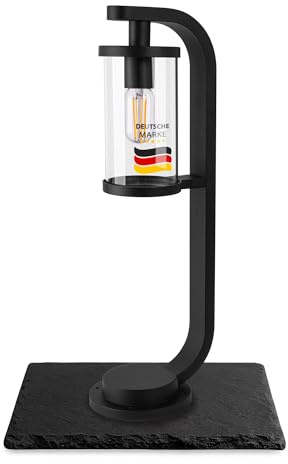 max K O M F O R T Standleuchte Außenleuchte E27 Schwarz IP44 – Moderne 60cm Wegbeleuchtung aus Aluminium & Glas für Garten, Terrasse & Zufahrt, 230V, Standlampe ohne Bewegungsmelder 1906-600