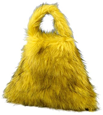 Maskworld Gelbe Plüschtasche - Verkleidung Kostüm-Accessoire für Karneval, Halloween & Motto-Party
