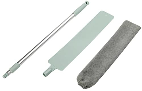 gaoqiao Plumeau Poussière, Plumeaux Microfibre, Lavable Flexible Brosse à Poussière, Longue Poignée De Poussière Cleaner Brosse, pour Canapé-lit Meuble Plancher Poussière Domestique