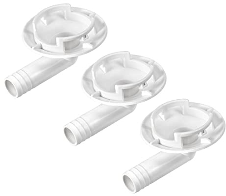Tool parts Air Conditioner Drain Hose Connector Elbow Fitting for Window AC Unit 40mm 3Pcs