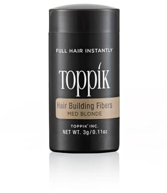 TOPPIK 3g Haarfasern Haarverdichter Streuhaar Schütthaar Mittelblond