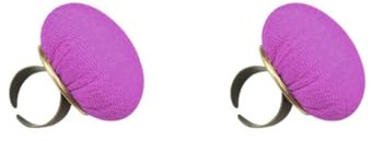 2 Set Nadelkissen Nähen Kreuzstich Schneider Needlecraft DIY Pins Halter Patchwork Haushalt Lagerung Nadelkissen Matte Ring Lila