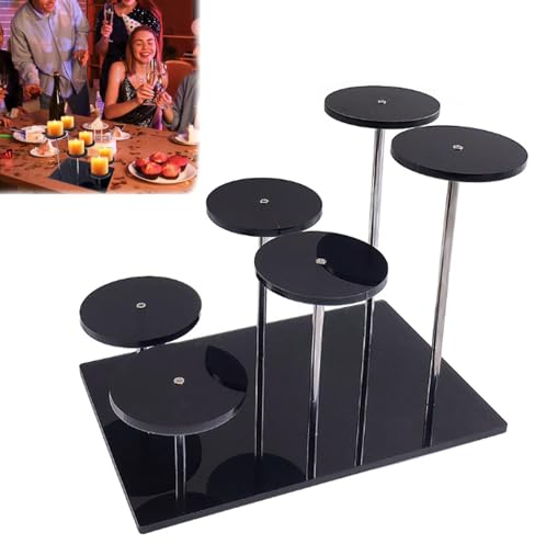 Candle Holder Advent Wreath Black Metal Candle Stand Advent Arrangement Pillar Candle Holder Large Medium Small Candle Holder Cups Candle Tray