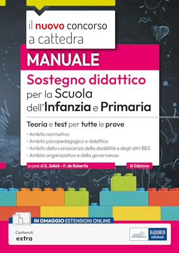 Sostegno didattico nella Scuola dell’Infanzia e Primaria: Teoria e test per tutte le prove