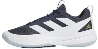 adidas Unisex Front Court Shoes Basketball-Schuhe, FTWR White/Shadow Navy/Gold met