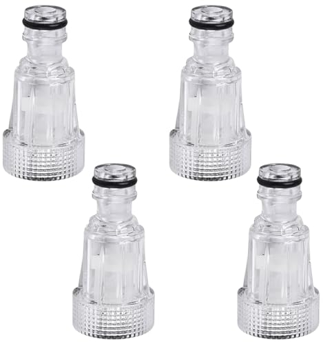 JCKD 4Pcs Filtro dell'Acqua,Filtro per l'acqua per Idropulitrice,Filtro Acqua per Inserto per Idropulitrici Alta Pressione,Irrigazione da Giardino, utilizzato per lavatrici ad alta pressione, pompe da