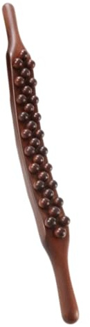 CANIGHT Muskelmassage-stick Mit Perlen-design Multifunktionales Gua Sha Massagewerkzeug Aus Kunststoff Für Rücken Körpermassage Fördert Durchblutung Und Muskelentspannung