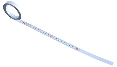 Adhesive Tape Measure 0.5M-6M Metric Left To Right Workbench Ruler Adhesive Back Tape Measure