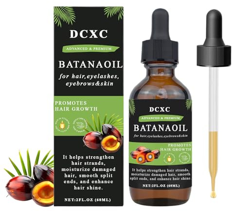 DCXC Batana Oil for Hair Growth, Natural Hair Oil, Botana oil, for Hair Growth, Nourish Scalp and Reduce Hair Loss, for All Hair Types (1 Bottle)