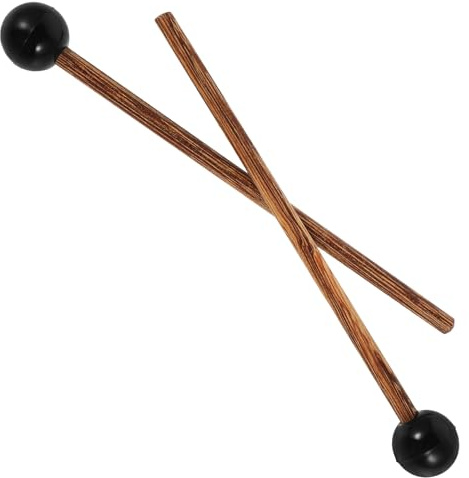 Homoyoyo Percussion Schlägel mit Gummikopf 2 Stück für Xylophon und Tamburine für Schlaginstrumente und Einsteiger im Musikbereich