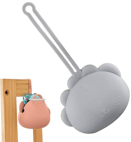 Sac range-tétines portable Pochette Compacte pour Tétine | Enfant Sac De Rangement Pour Conteneur D'Alimentation Bébé, Sorties Quotidiennes, Longs Trajets, Camping,