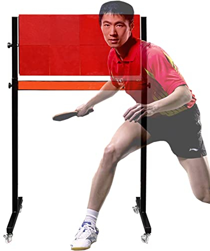 Bordtennis återboundbräda Rullande Pingpong Returbrädehylla, Bärbara Kompakt Bordtennis Rebound Träningsenhet Trotsa, För Hemmet/Gym Självtränar Sport