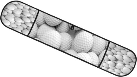 Double manique de cuisine résistant à la chaleur - Motif balle de golf