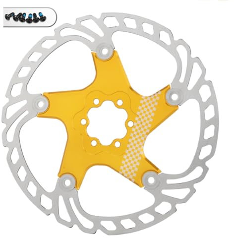 Fahrrad-Scheibenbremsrotor, 160 180 203mm Fahrrad MTB-Bremsscheiben, Ultraleichte Schwimmende Scheibe Rotor FüR Road Bike Mountain