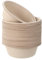 Vaisselle 500ML, Résistant et Solide, Vaisselle Canne à Sucre, Assiettes, Bols Salade, Bols Carton pour Usage Quotidien et Dehors Party (500ML)