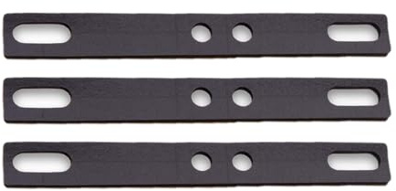 ZEPFJHE Juego de 3 piezas de espuma amortiguadora de ruido para teclado, mejora la escritura, compatible con 6.25U, 7U, barra espaciadora, amortiguador de sonido