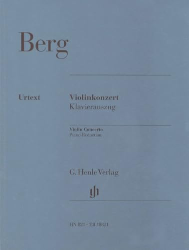 Violinkonzert: Besetzung: Violine und Klavier (G. Henle Urtext-Ausgabe)