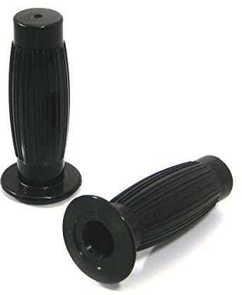 Schwarz Zylinder Stil Griffe Für 7/8 22mm Motorrad Stangen - Café Racer & Strasse Scrambler