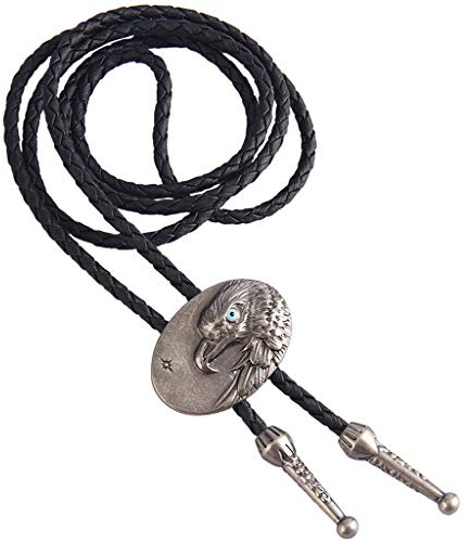 Coolla Bolo-Krawatte, handgefertigt, Western-Cicada-Anhänger für Damen, Herren, Schwarz