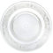 Villa D'Este Home Tivoli 2195441 Set 6 Imperial Assiette plate 25 cm, verre