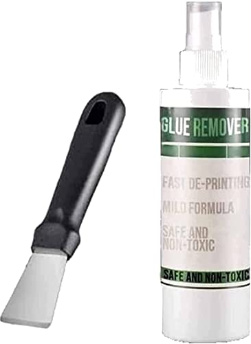 Leistungsstarker Kleberentferner,Kleberentferner Spray,Super Kleber Debonder Entferner mit Schaufel,Sticker Entferner Aufkleber,für Metall Marmor Keramik Glas Kunststoff