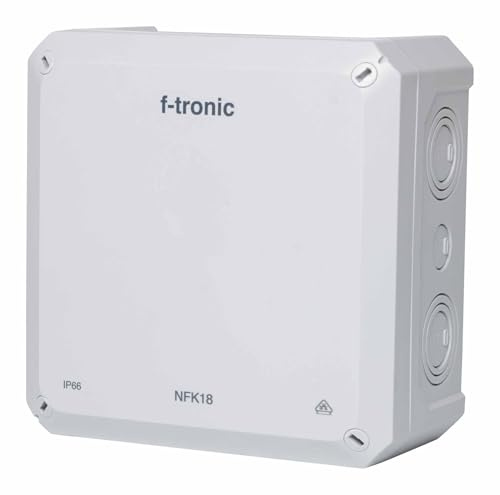 f-tronic FR-Abzweigkasten NFK18gr, IP66, grau, NEPTUN Compact (180x180x93mm)