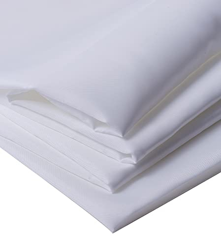 IPEA Futterstoff Stoff Weiß - 200 cm x 150 cm - Made in Italy - Meterware zum Nähen, Kleidung, Futter, Jacken, Hosen, Röcke, Möbel, Kissen - Polyester Stoff zum Futter