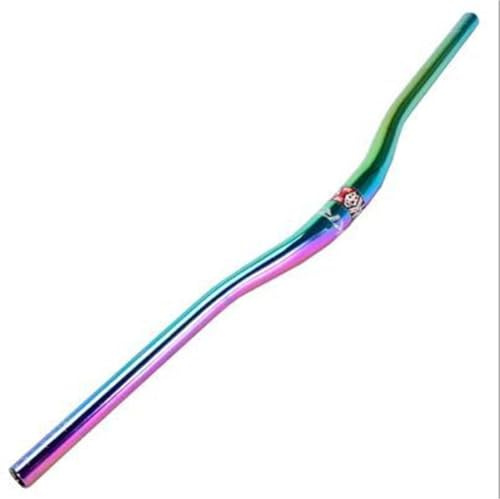 FukkeR 31.8mm MTB Riser Lenker Fahrradlenker Extralanger 780mm Aluminiumlegierung Leichter Fahrradlenker Sportlich Riser Bar Rise 30mm for Fahrrad City Bike(Multi-Colored)