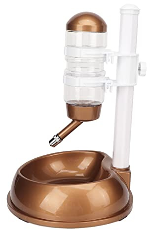 Dispensador de agua de pie para mascotas ,bola de alimentación automática de agua para perros ,multifunción giratoria ajustable en altura para viaje para perros suministros para perros