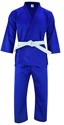 JAGUAR PRO GEAR Regular Lightweight Karate Gi Uniforms With Belt Kids Adults Unisex - Belt Incdlued