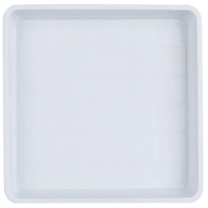 Paquete de 4 platillos de plástico para plantas, bandejas cuadradas de 30 mm, adornos para el jardín del hogar, platillos cuadrados de plástico para macetas, bandejas de goteo extragrandes, bandeja de