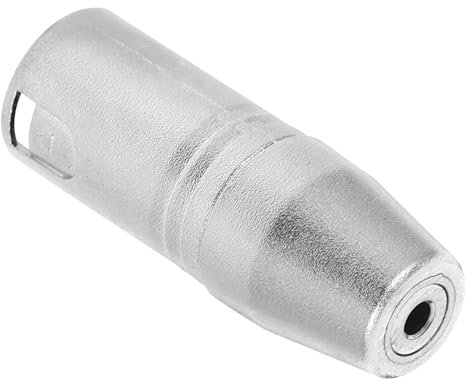 Veemoon XLR- -Adapter -buchse XLR-stecker Mikrofonzubehör Für Stabile Audioübertragung