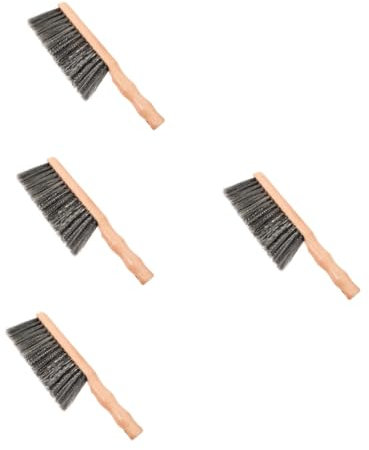 Healeved 4stücke Kaminreinigungsbürste Mit Ergonomischem Holzgriff Langlebig rutschfest Und Vielseitig Für Innen Und Außenbereiche Für Gründliche Reinigung Von Kamin Und Möbeln