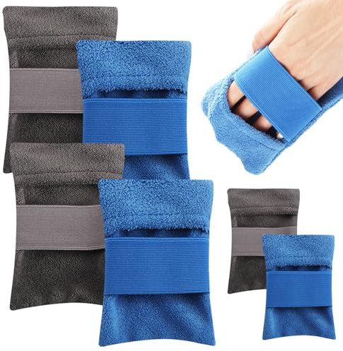 6 PCS Sand Remover for Beach,Sand Remover Bag Set Include 4PCS Large Sand Removal Bags/2PCS Small Sand Removal Bags,Reusable Sand Brush for Beach for Family Beach Sand Cleaning for Beach Activities