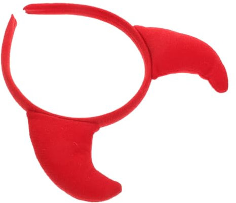Cabilock 3pcs Halloween Teufel Hörner Clips Horn Stirnband Teufel Kostüm Zubehör Party Stirnband