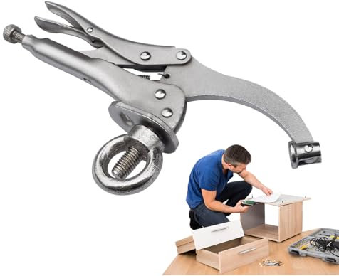 Sujeción Fija Para Taladro De Columna, Mordaza de Sujeción para Mesa de Soldadura de 23 cm, Herramienta Anticorrosiva Multiusos Para Taller, Garaje, Proyectos Domésticos Y Manualidades