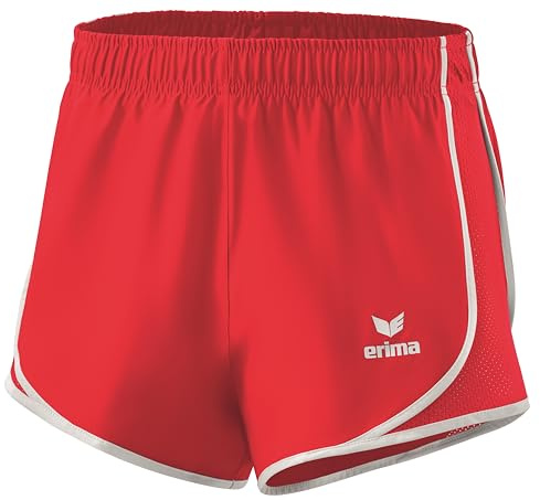 Erima Damen Cheer Short (6162502), rot/weiß, 36