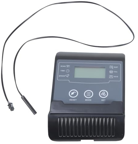 FANSHINUO Digitales Laufband, Tachometer, Herzfrequenzmesser, Fitnessgerät, Monitor für Zuhause, Fitnessgeräte, großes lesbares Display, Laufmaschine, Tachometer