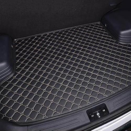 Auto Kofferraummatten für VW T-ROC II ab 2025 2026, Wasserdicht Antirutsch Kofferraumwanne Schutzmatte, Kofferraum Cargo Schutz Zubehör, 2 Black Beige
