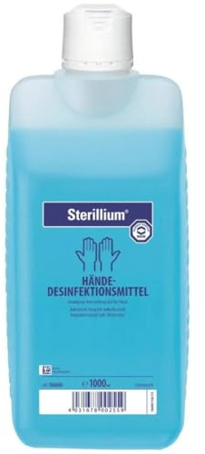 5x 1000ml Flasche Sterillium Hygiene Händedesinfektion Desinfektionsmittel