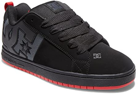 DC Men's NET Shoe, black/black/black, 7 D D US