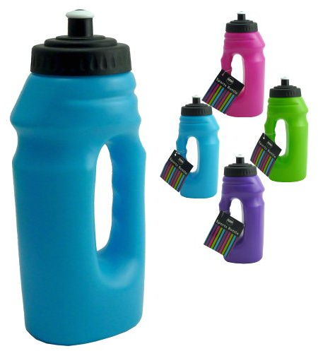 Rose Evans New Plastic Sports And GYM Water Bottle With Handle for easy use on the go - It holds 700 ml Fluid (Blue, Pack of 1 - Sports Bottle)