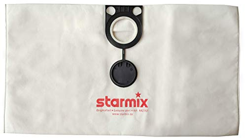 Starmix Sacchetti filtro in tessuto non tessuto (5 pezzi, doppio strato, capacità 30-35 litri, per NSG/NTS/HS-/GS e ISC), FBV rd 30-35
