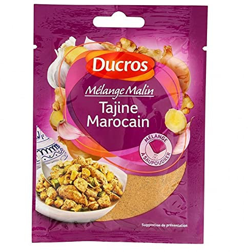 Ducros Mélange Malin Tajine Marocain à Saupoudrer 20g (lot de