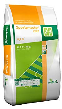 ICL Frühjahrsdünger Sommerdünger I stickstoffbetonter NPK Langzeit Rasendünger I High N 26+05+11+2MgO+TE 25k