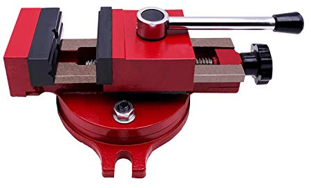 PAULIMOT SIEG Maschinenschraubstock drehbar, Schnellspanner 80 mm Backenbreite