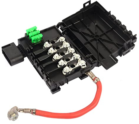 Bisenya Sicherungskasten Batterieklemme Kompatibel mit 1.6 1.8 1.9 2.0 TDI 1999-2011 1J0937617D 1J0937550A