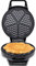 Alpina Cialdiera a Forma di Cuore, Waffle Maker a Forma di Cuore, Rivestimento Antiaderente, 5 Cialde, 1000 W, Nero